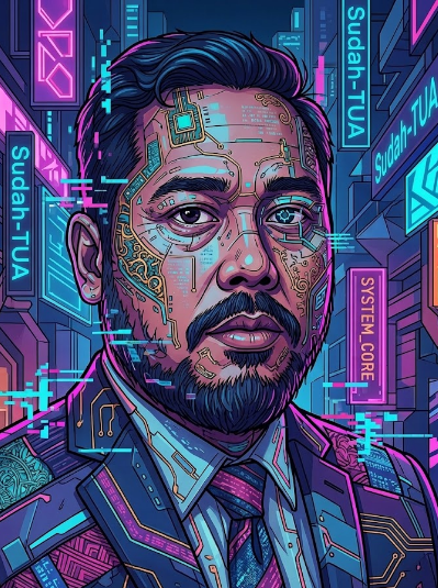 Seni Cyberpunk Herdion